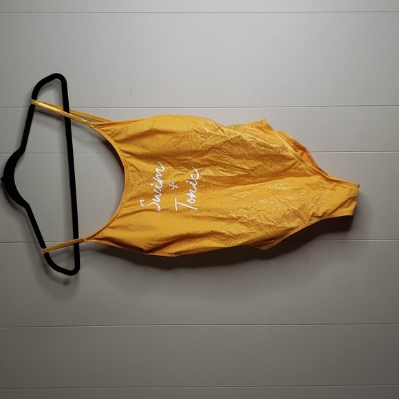 No Boundaries Other - Women's Yellow Swim + Tonic One Piece Swimsuit